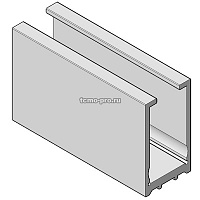 Профиль для крепления магнита к стене
