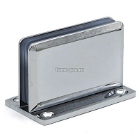K109-305 коннектор стена-стекло 90°