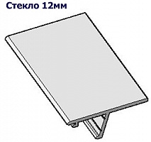 S-102-12 Декоративная накладка для стекла 12мм